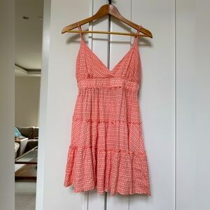 Cotton Candy LA backless mini dress